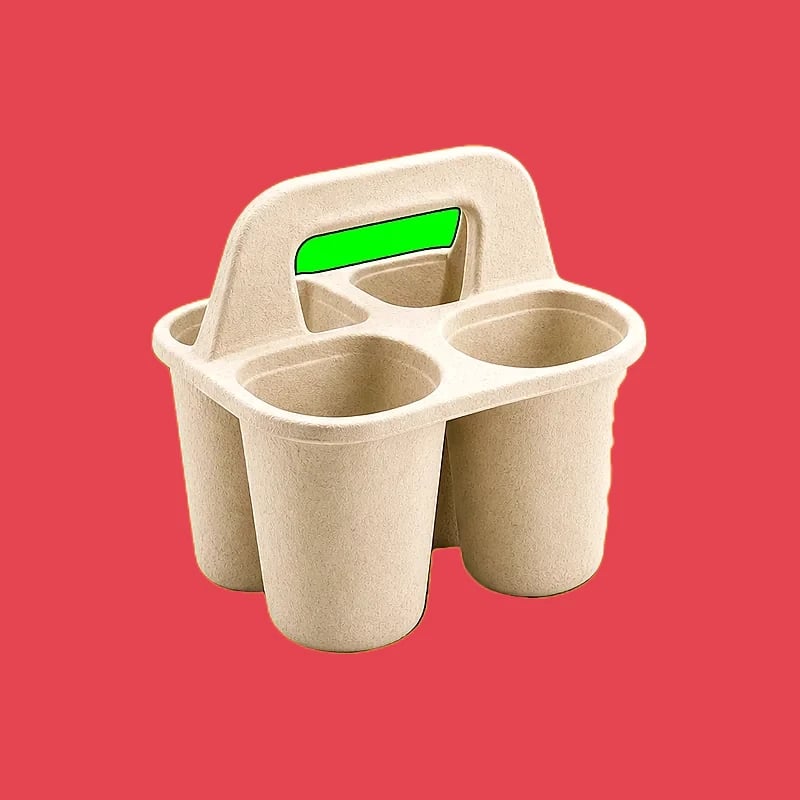 Custom Sugarcane Cup Holders