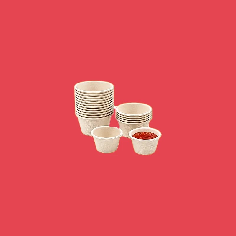 Custom Sugarcane Portion Cups