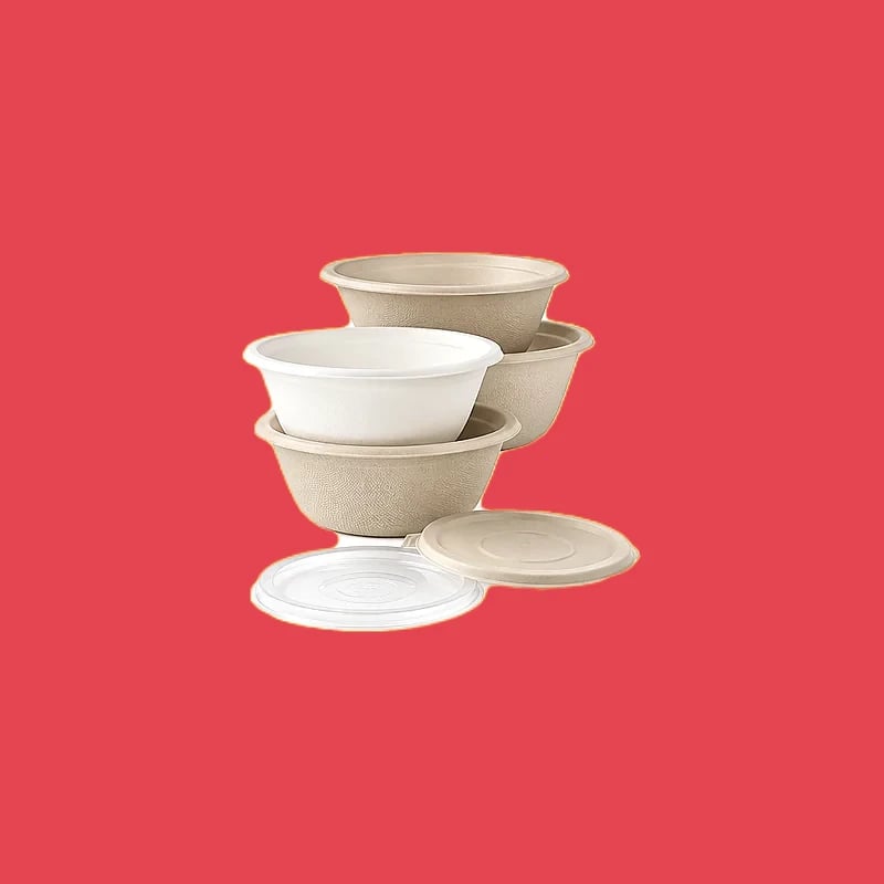Custom Sugarcane Bowls