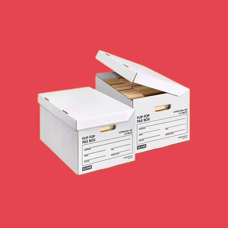 Custom Archival Storage Boxes