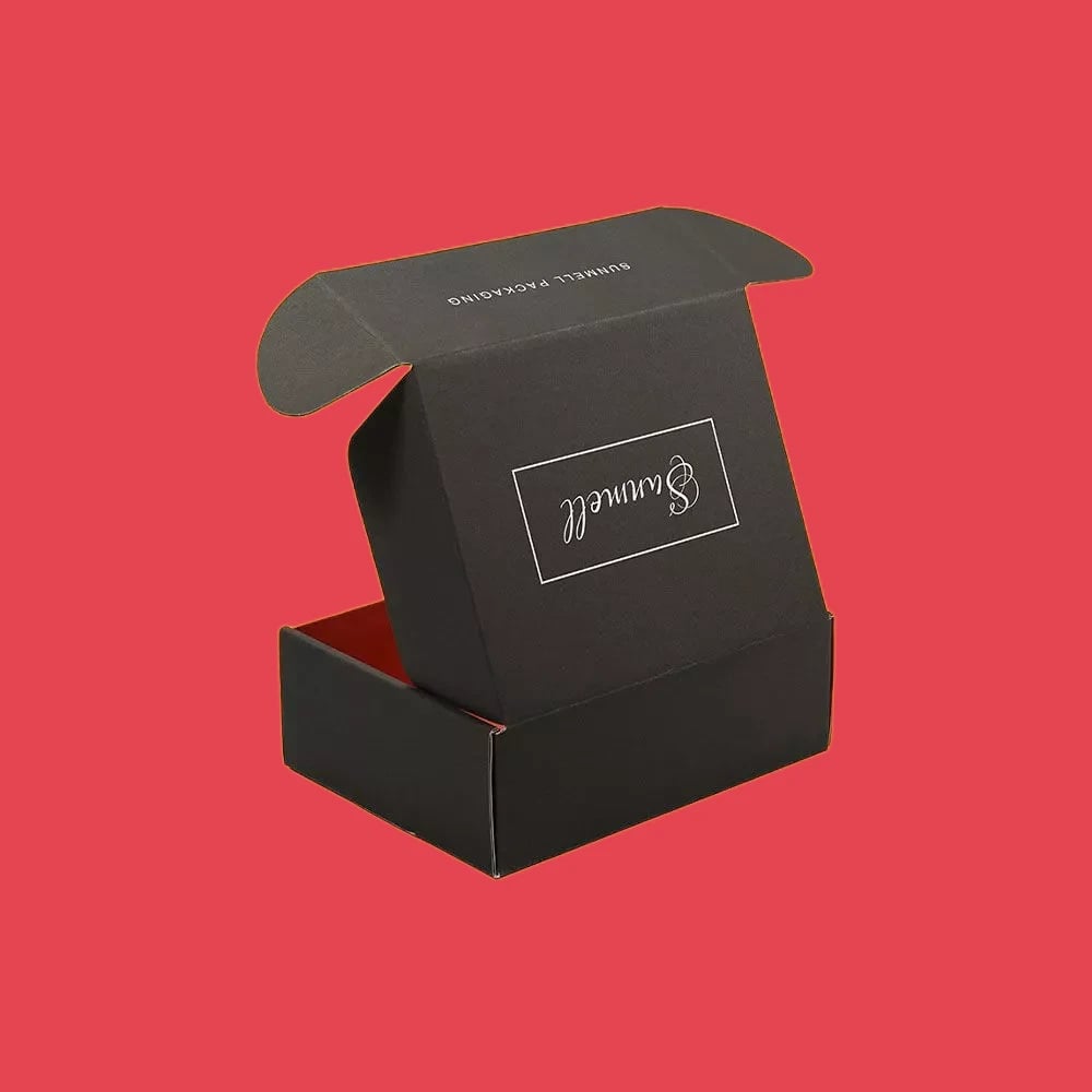 Custom Black Mailer Boxes
