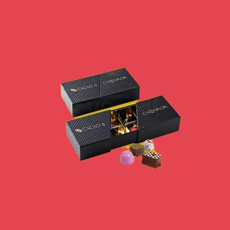Custom Gold Foiled Drawer Boxes