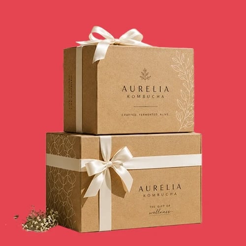 Custom Kraft Gift Boxes