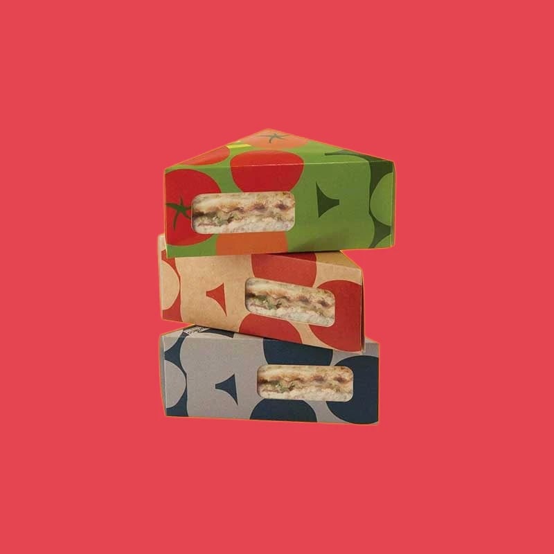Custom Kraft Sandwich Boxes