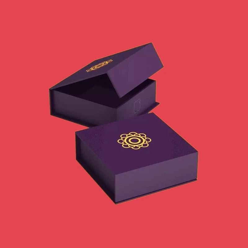 Custom Magnetic Closure Jewelry Boxes