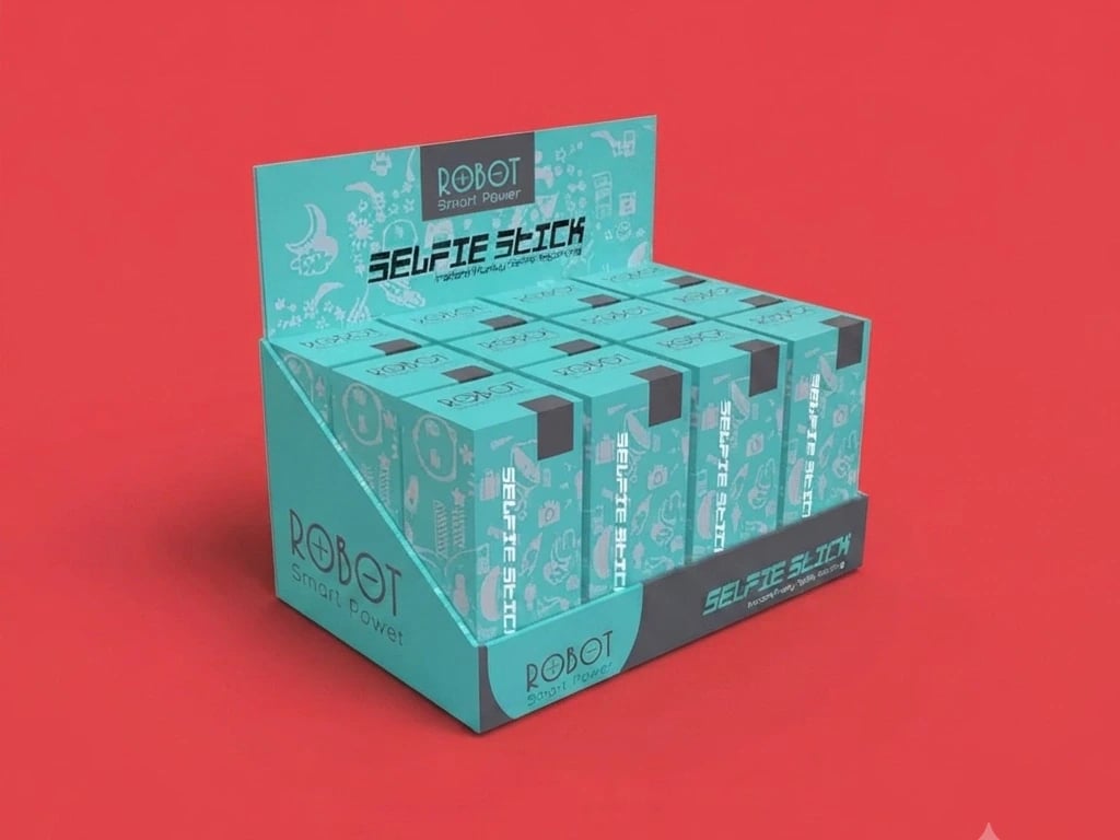 Custom Design Card Stock Display Boxes