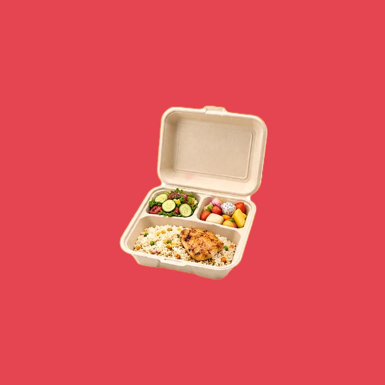 Sugarcane Burger Boxes