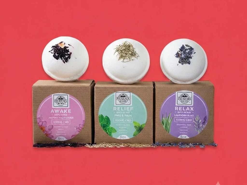 Custom Wholesale Bath Bomb Boxes