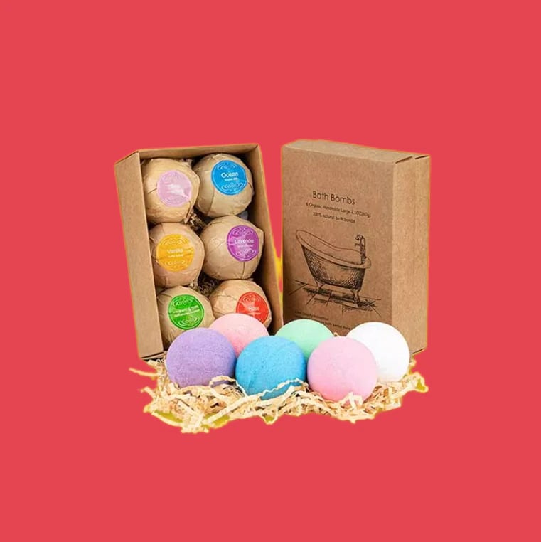 Custom Whole Sale Bath Bomb Boxes
