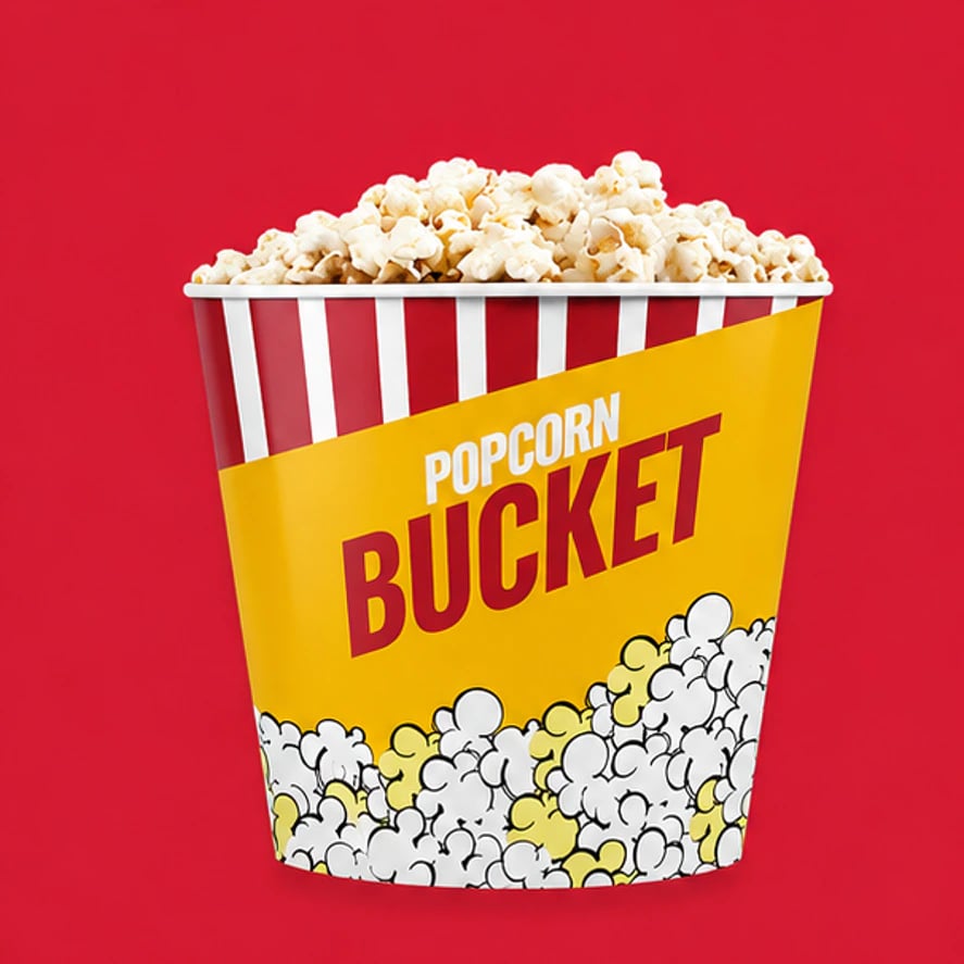Custom Digital Printed Popcorn Boxes