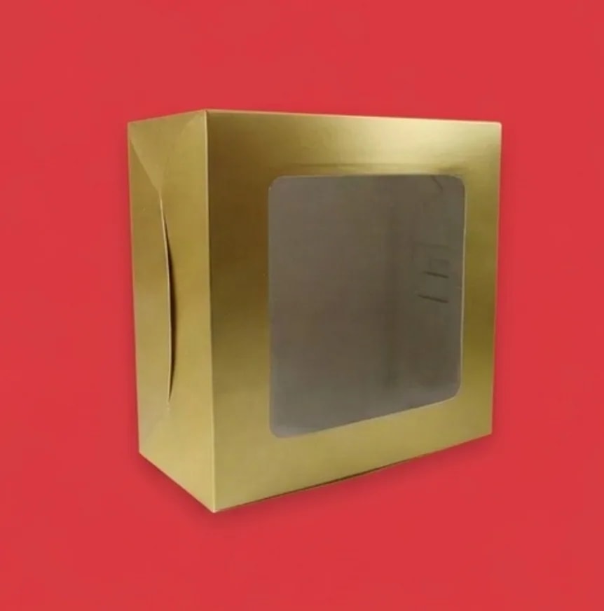 Gold Bakery Boxes