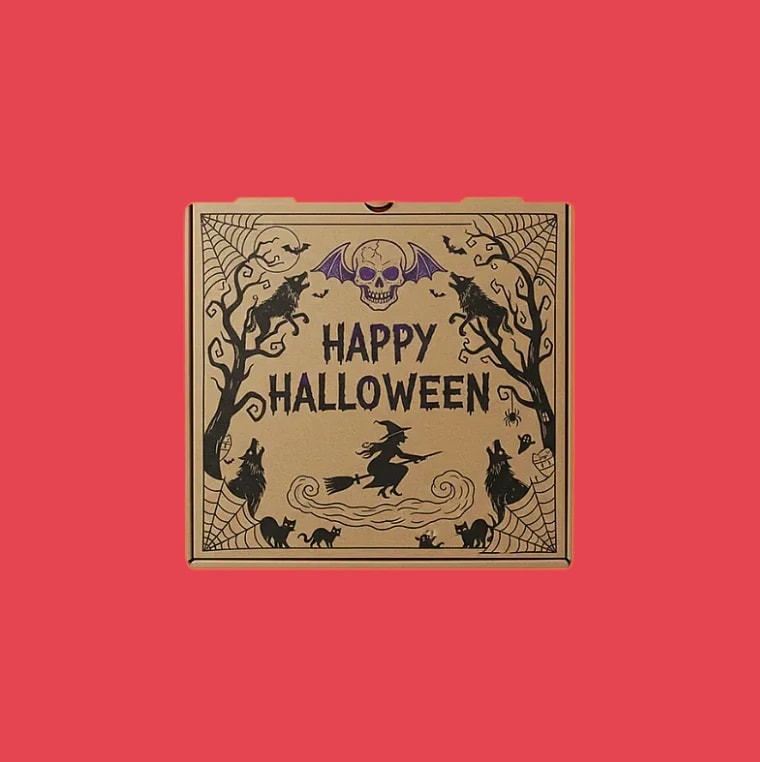 Halloween Pizza Boxes