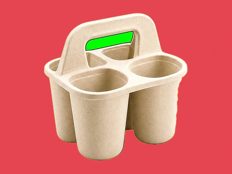 Custom Sugarcane Cup Holders