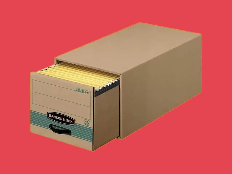 Custom Large Banker Boxes