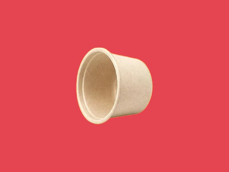 Custom Sugarcane Ice Cream Cups