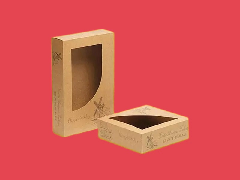 Custom Die Cut Kraft Boxes
