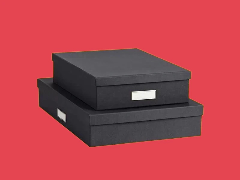 Custom Design Rigid Storage Boxes