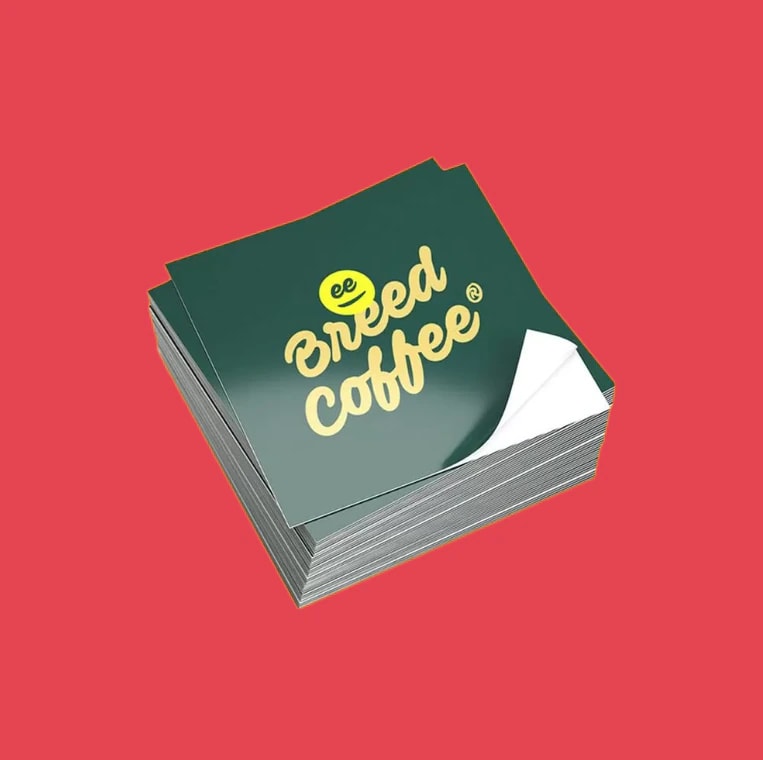 Custom Glossy Packaging Labels