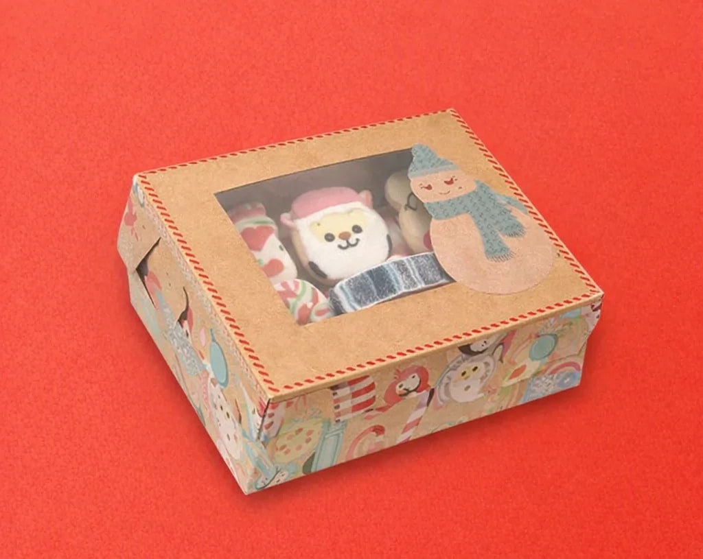 Custom Design Kraft Bakery Boxes