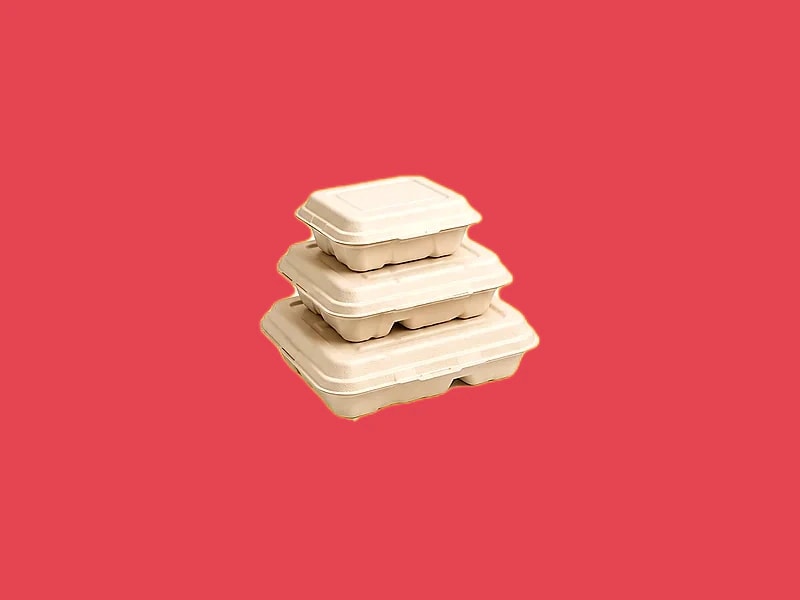 Custom Sugarcane Food Containers