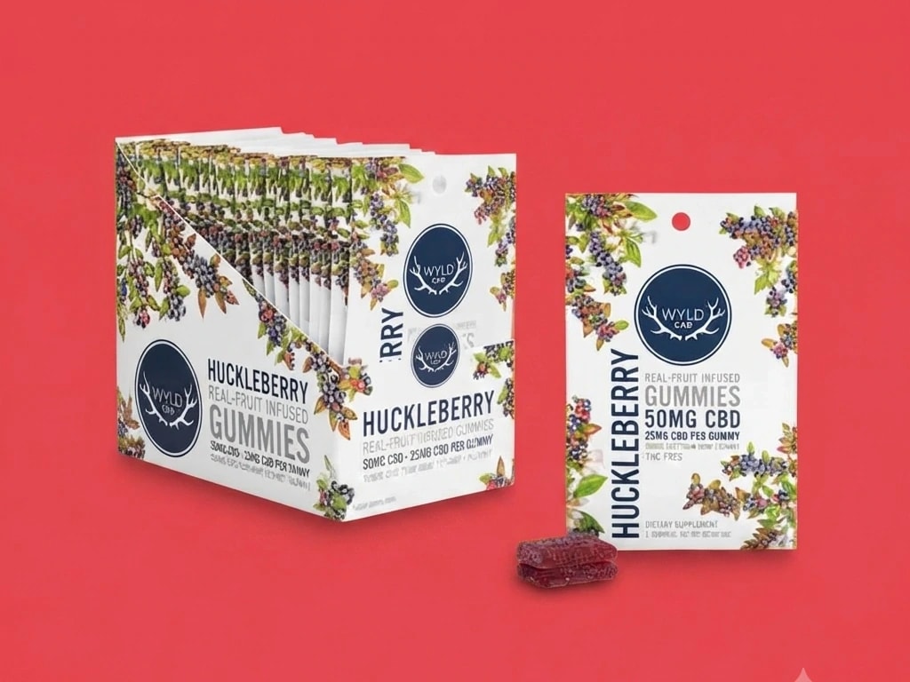 Custom CBD Gummies Boxes