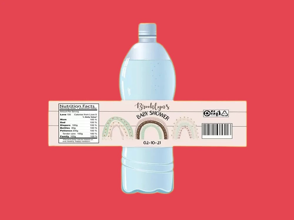 Custom Water Bottle Stickers