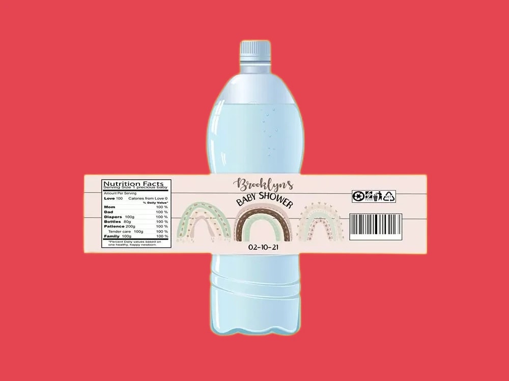 Custom Water Bottle Stickers