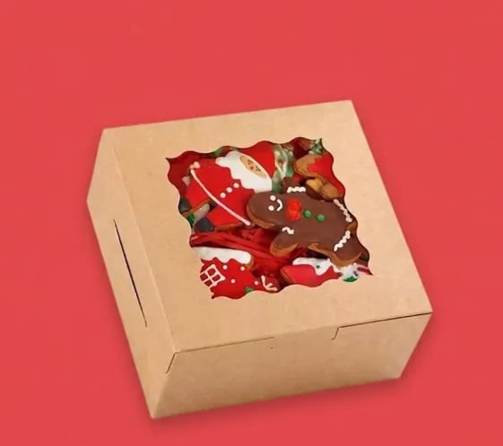 Brown Bakery Boxes
