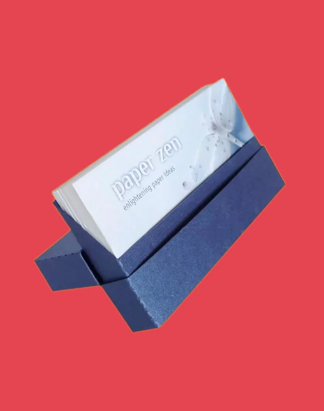 Custom Business Card Display Box