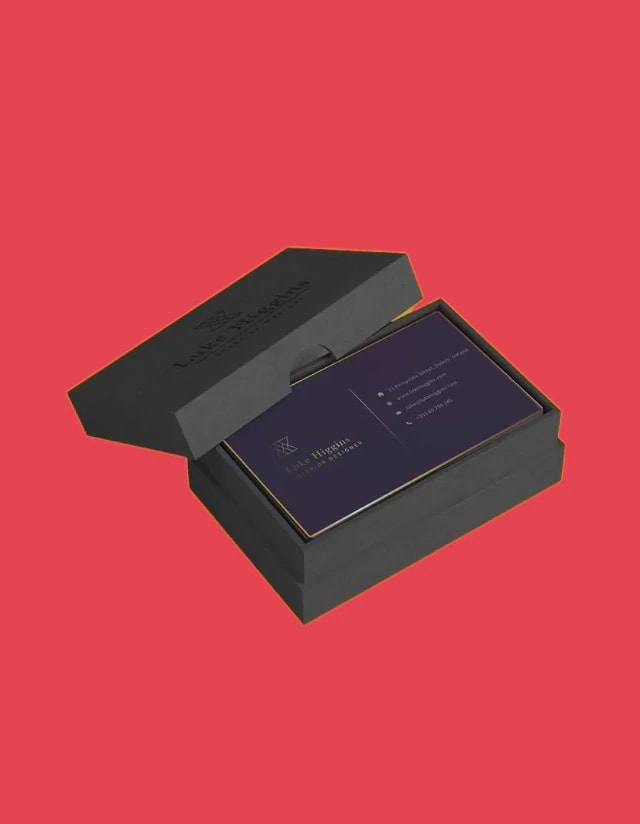Custom Rigid Business Card Boxes