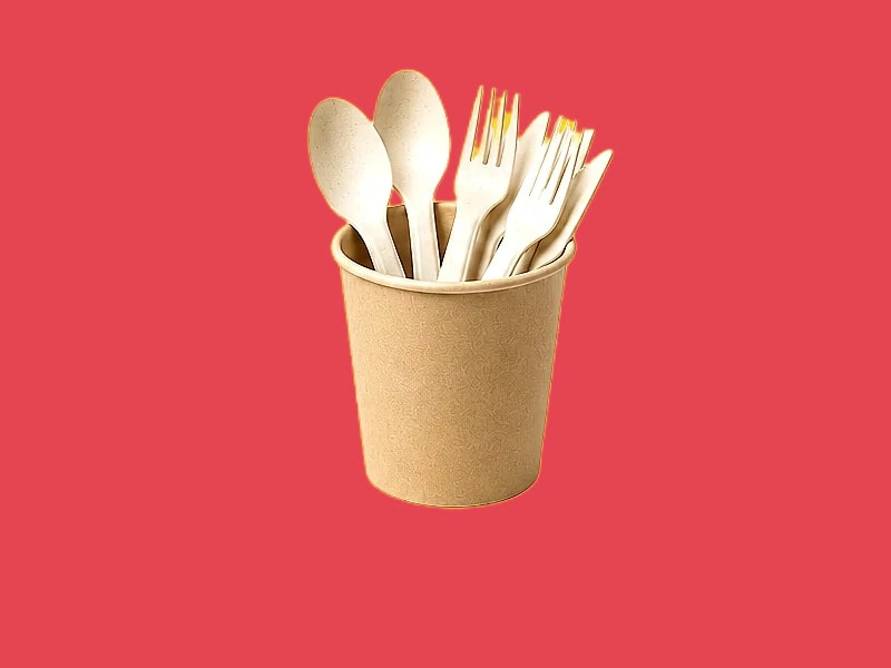 Custom Sugarcane Cutlery